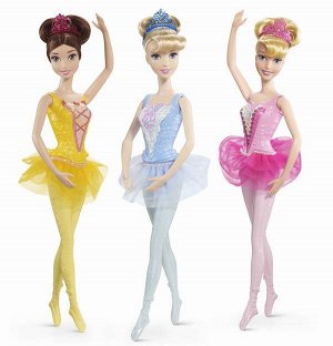 CGF30(CG31/CGF32/CGF33) Кукла-балерина Золушка/Бэлль/Аврора, Disney Princess