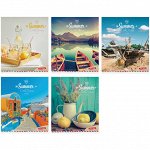 Тетрадь 96л. А5 клетка &quot;Стиль. Summer. Cool time&quot;