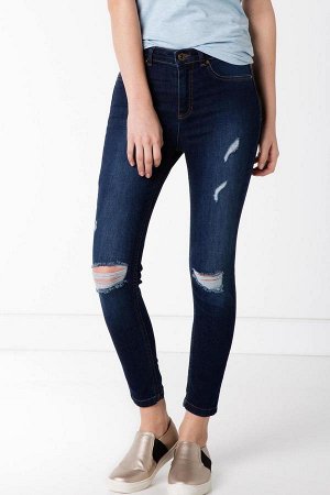 супер обтягивающие джинсовые брюки / джинсы