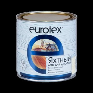 Лак яхтный "Eurotex" глянцевый  0,75л