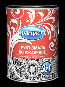 Грунт-эмаль по ржавчине "РАСЦВЕТ" Белая  17 кг алкидн.д/нар.и вн.раб.