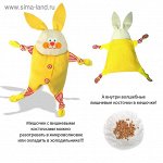 Развивающая игрушка с вишнёвыми косточками &quot;Заинька. Доктор мякиш&quot;