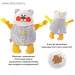 Развивающая игрушка с вишнёвыми косточками &quot;Мишутка. Доктор мякиш&quot;
