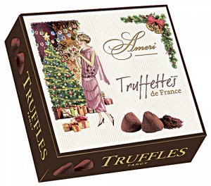 "Ameri" Truffles French Конфеты Трюфели классические "Рождественская елка" с бандажом, 250 г