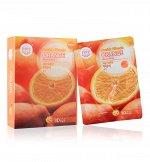 Маска тканевая для лица 3D питательная EAST-SKIN Double Vitamin Апельсин