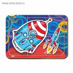 Пазл деревянный простой  &quot;Ракета 3&quot;