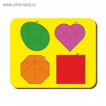 Рамка - вкладыш  «Головоломки наборы» 6
