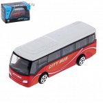 Автобус металлический &quot;Междугородний&quot;, масштаб 1:64, МИКС