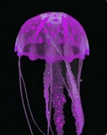Светящаяся медуза средняя с кабелем FZ-008 цвет ФИОЛЕТОВЫЙ