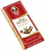 &quot;REBER&quot; Мол.шоколад &quot;AlpenVollmilch&quot; с орех.пралине и фист.марципаном 100гр