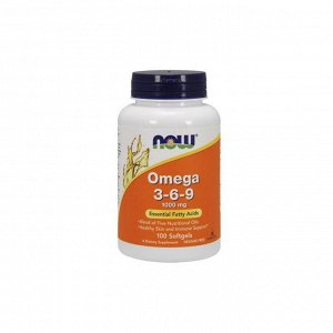 Omega 3-6-9 NOW 1000 mg - 100 капсул