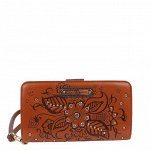 ALIAIA FLORAL EMBELLISHED WALLET