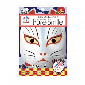 "PURE SMILE" Art Mask Концентрированная питательная маска для лица с экстр. цветов камелии, коллагеном, гиал. кислотой и вит. Е