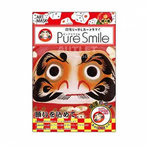 "PURE SMILE" Art Mask Концентрированная питательная маска для лица с экстр. цветов камелии, коллагеном, гиал. кислотой и вит. Е