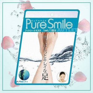 "Pure Smile" Питательная маска для ступней с эссенцией морских водорослей 18г 1/200