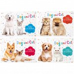 Альбом для рисования 20л. А5 на склейке &quot;Питомцы. Dog&amp;Cat&quot;