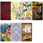 Телефонная книга 85*155мм 48л. ЛАЙТ, вырубка, тиснение фольгой/выборочный уф-лак, ассорти