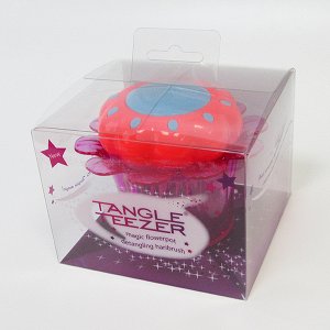 Расческа для волос Tangle Teezer (Танг Тизер) Magic Flowerpot оранжево-сиреневая №7