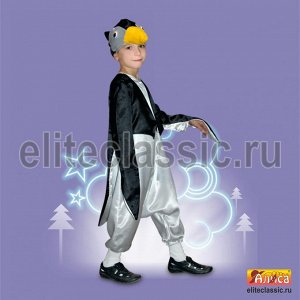Пингвин В маскарадный костюм  входят маска и фрак-комбинезон. Подходит для тематических праздников, нового года.