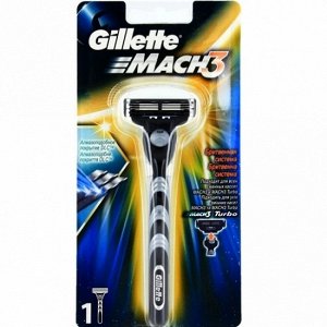 Gillette Mach3 бритвенный станок с 1 кассетой без подставки, серия Classic