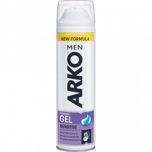 Arko Men гель для бритья Sensitive для чувствительной кожи, 200мл