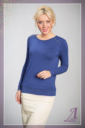 Блуза, цвет Сине-Фиолетовый