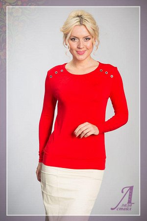 Блуза, цвет Красный