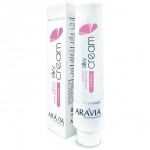 ARAVIA Professional Шёлковый крем для ног с пудрой Silky Cream. Аравия