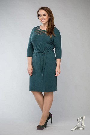 Платье, М-1131 Зеленый