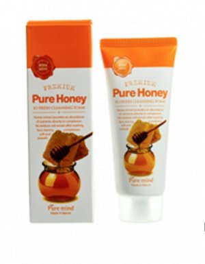 Пенка для умывания PURE MIND Pure Honey So Fresh Cleansing Foam с экстрактом меда