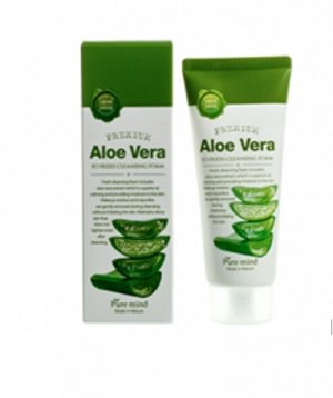 Пенка для умывания PURE MIND Aloe VeraSo Fresh Cleansing Foam с экстрактом алоэ