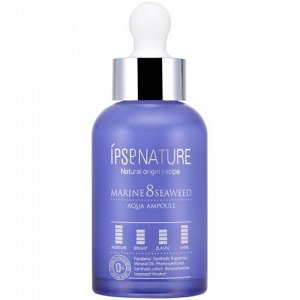 Сыворотка с морскими водорослями IPSENATURE MARINE 8 SEAWEED AQUA AMPOULE