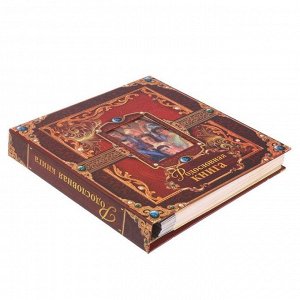 Родословная книга с рамкой под фото "Родословная книга", камни , 21,5 х 23,7 см