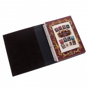 Родословная книга-альбом  "Стандартная" 25х31,5х6 см, 108 листов, натур.кожа (РК209)