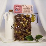 Микс из оливок и маслин (размер L), вакуум, 250г