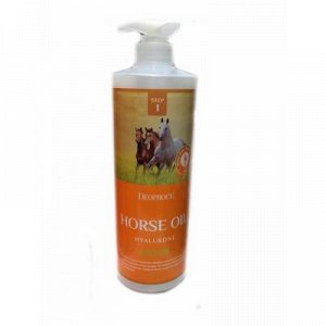 KR/ DEOPROCE HORSE OIL HYALURONE Shampoo Шампунь д/волос, 1000мл (дозатор)/ №1889