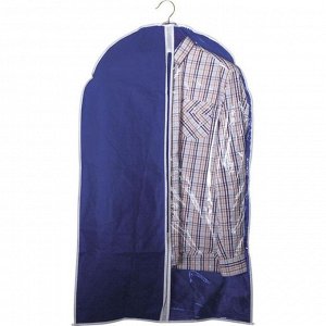 Чехол для одежды подвесной GCN-60х100, нетканый материал, размер: 60х100 см, синий