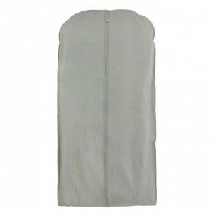 Чехол для одежды спанбонд 100х60х10 см, цвет серый