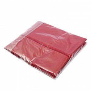 Чехол для одежды спанбонд, с окном 60х100 см, цвет бордо