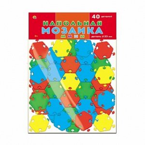 Мозаика напольная мини 40 дет. М-0523