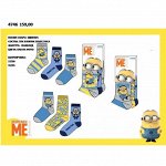 4746  носки  3 пары/1 уп  MINIONS