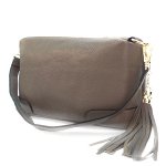 Сумка женская Borgo Antico. Кожа. 8616 grey