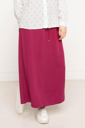 Базовая  длинная (удлиненная) юбка