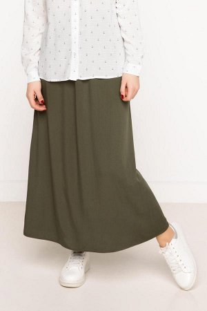 Базовая  длинная (удлиненная) юбка
