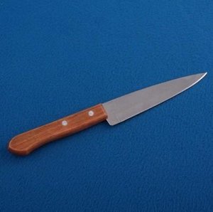 Нож Нож разделочный  5" 12,0см с дерев. ручкой широкое лезвие