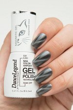 Гель лак &quot;DL&quot; Gel Polish Magnetic №LE25 Coal