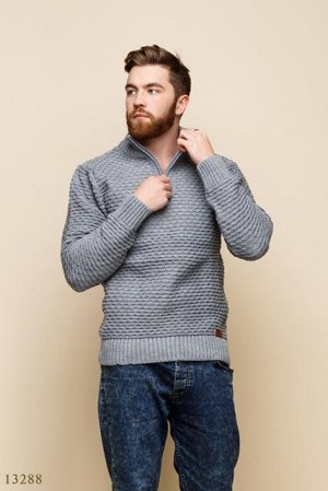 Мужской свитер Влас серый
