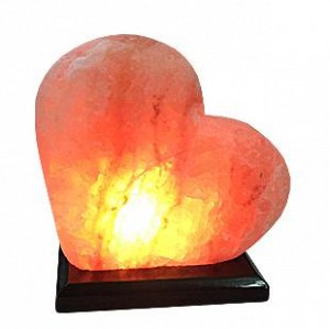 Солевая лампа "Сердце"  большое 1,5-2,5 кг