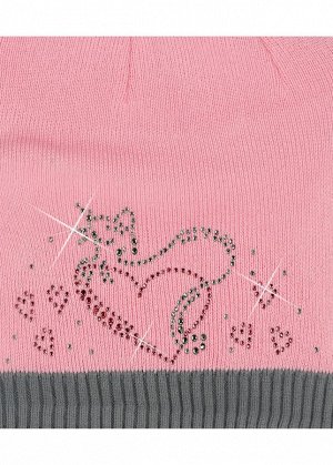 LARMINI Шапка LR-CAP-156161, цвет розовый