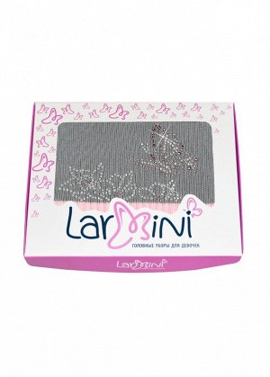 LARMINI Шапка LR-CAP-156343, цвет серый